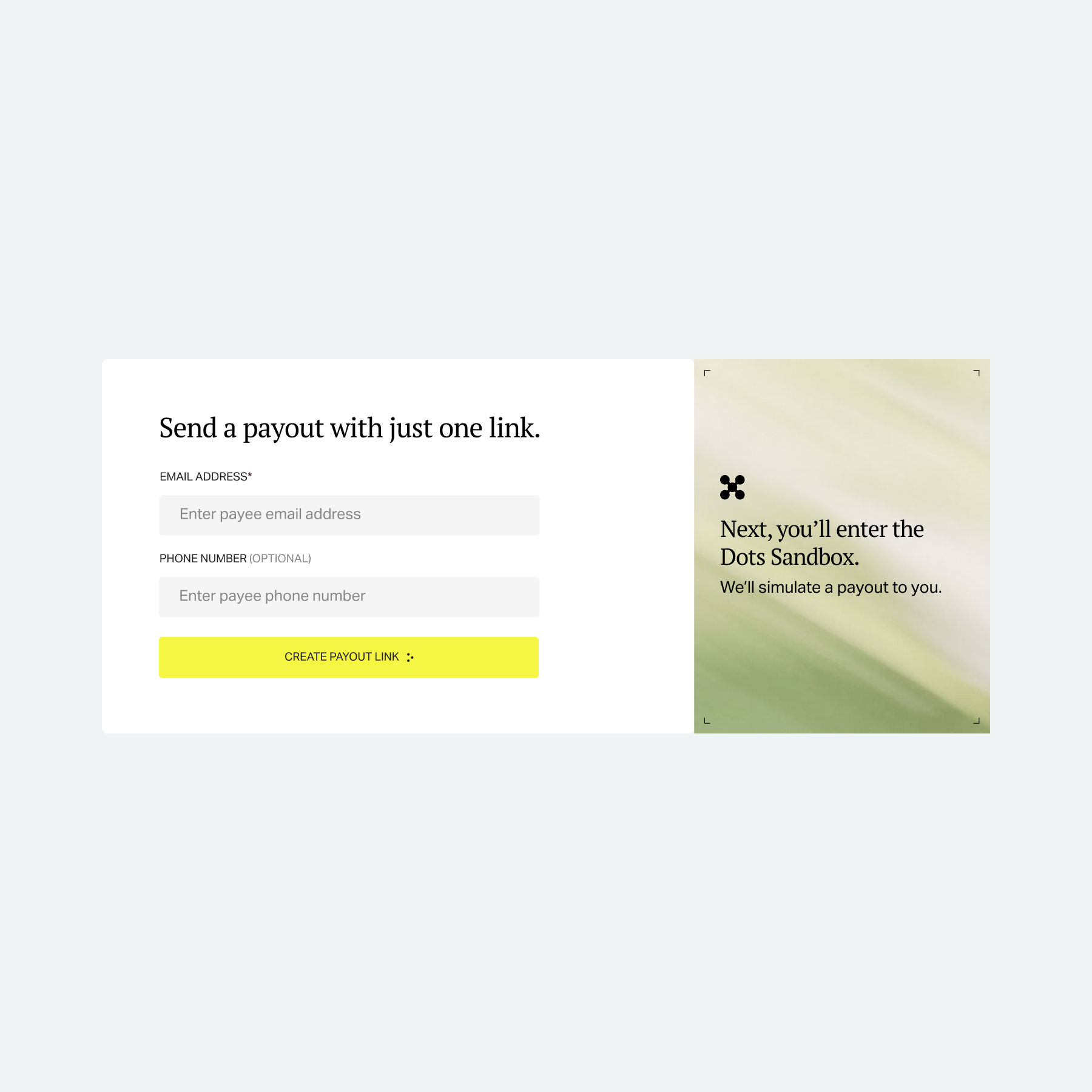 Dots UI and visual brand design previews